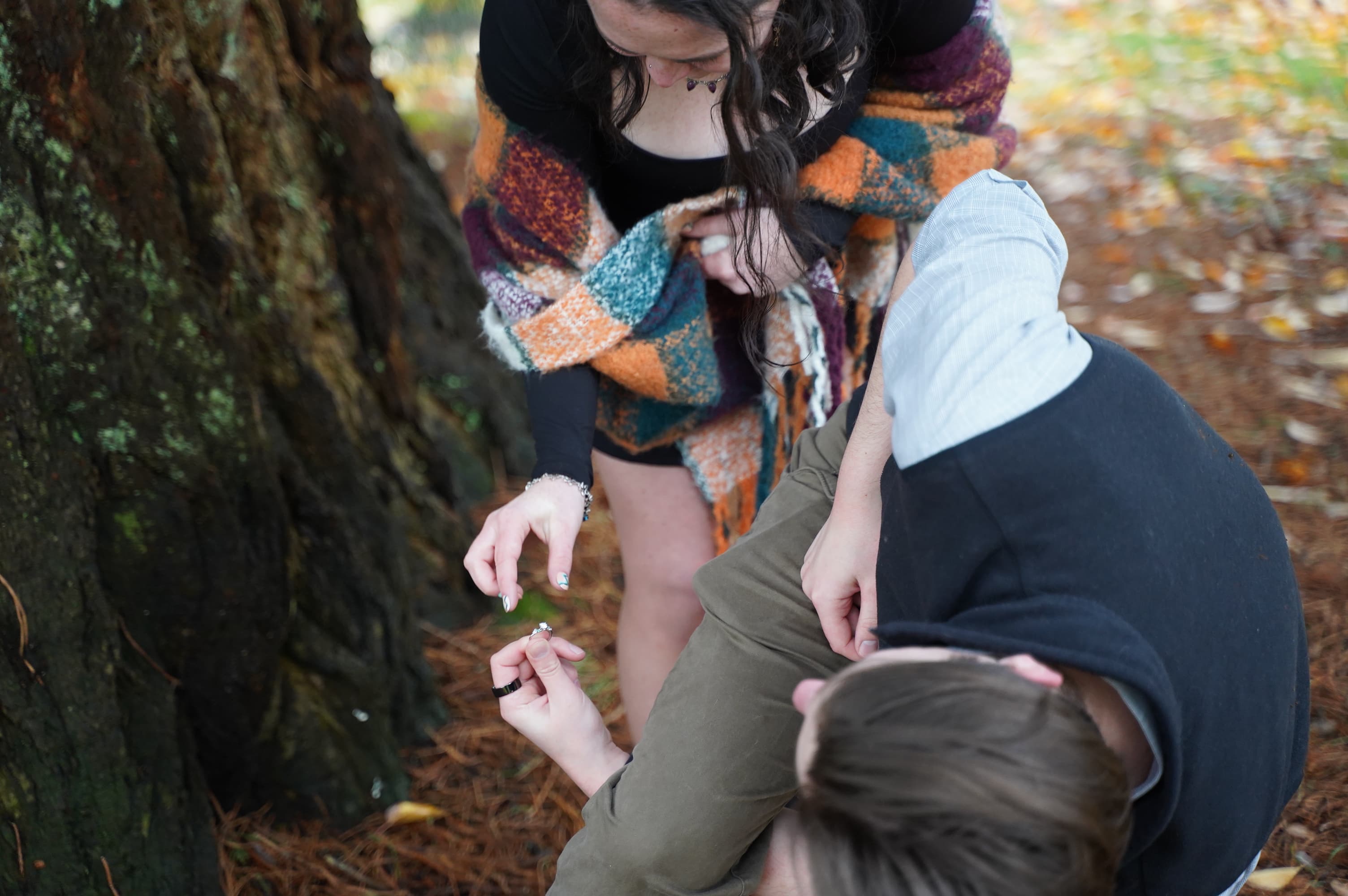 Kristina and Christopher engagement photo